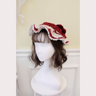 Mushroom Figure Sweet Lolita Baby Hat by Alice Girl (AGL68E)
